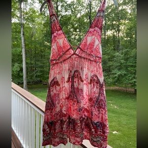 Free People Red Dress